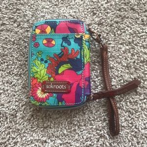 SakRoots Wristlet